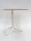 Desk in Mahogany Veneer with Maple Marquetry & Aluminum Tripod Base, Image 10