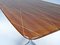 Desk in Mahogany Veneer with Maple Marquetry & Aluminum Tripod Base 8