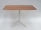 Desk in Mahogany Veneer with Maple Marquetry & Aluminum Tripod Base 1