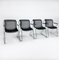 Penelope Chairs attributed to Charles Pollock for Castelli, 1980s, Set of 4 1