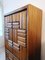 Vintage Brutalist Walnut Tall Drawer Cabinet by Lane Furniture, 1970s, Image 11