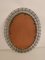 Specchio ovale in ferro battuto, Spagna, anni '70, Immagine 7