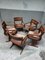 Dutch Brutalist Armchairs, 1970s, Set of 5 8