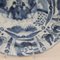 Antiker blau-weißer Teller aus Steingut, 1690 3