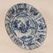 Antique Blue and White Plate in Earthenware, 1690 8