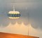 Lampe à Suspension Mid-Century en Métal Blanc par H. Zender pour Temde, 1960s 14
