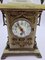Reloj francés de alabastro, de principios del siglo XX, Imagen 4