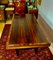 Art Deco Dining Tabl in Macassar Ebène and Rio Rosewood with Extensions, 1920s 2