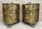 Antique Louis XVI Style Bronze and Brass Showcases or Nightstands, 1890s, Set of 2 8