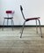 Mid-Century Dining Table and Chairs in Red Formica, 1950s, Set of 3, Image 15