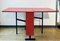 Mid-Century Dining Table and Chairs in Red Formica, 1950s, Set of 3 21