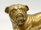 Pisapapeles o estatua de Bulldog de latón, años 40, Imagen 11