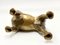 Statua o fermacarte Bulldog in ottone, anni '40, Immagine 7