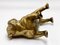 Statua o fermacarte Bulldog in ottone, anni '40, Immagine 4