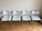 White Metal Model Omkstak Chairs by Rodney Kinsman for Bieffeplast, 1970s, Set of 4, Image 2