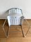 White Metal Model Omkstak Chairs by Rodney Kinsman for Bieffeplast, 1970s, Set of 4 10