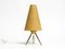 Mid-Century Brass Tripod Table Lamp, 1950s, Image 1