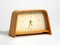 Electro Table Clock with Curved Teak Plywood Casing 17