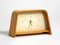 Electro Table Clock with Curved Teak Plywood Casing, Image 17