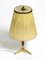 Small Mid-Century Brass Star Base Table Lamp from Kalmar 14