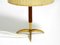 Small Mid-Century Brass Star Base Table Lamp from Kalmar 9