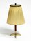 Small Mid-Century Brass Star Base Table Lamp from Kalmar 8