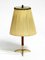 Small Mid-Century Brass Star Base Table Lamp from Kalmar, Image 8