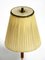 Small Mid-Century Brass Star Base Table Lamp from Kalmar 13