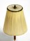 Small Mid-Century Brass Star Base Table Lamp from Kalmar, Image 13