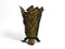 Sculptural Brass Umbrella Stand by Gabriella Crespi, 1960s 4