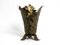 Sculptural Brass Umbrella Stand by Gabriella Crespi, 1960s, Image 1