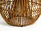 Italian Bamboo Rattan Stool, 1960s, Image 12