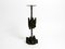 Large Italian Sculptural Brutalist Iron Candleholder by Marcello Fantoni, 1950s 3