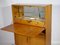 Illuminated Cherry Dressing Table with Folding Function from Hülsta, 1980s 6