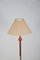 Lámpara de pie de teca de Temde Leuchten, años 60, Imagen 2