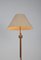 Lámpara de pie de teca de Temde Leuchten, años 60, Imagen 3