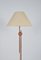 Lámpara de pie de teca de Temde Leuchten, años 60, Imagen 6