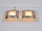 Vintage Modern Wall Lamp in Glass & Metal, 1980s 9