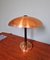 Large Bauhaus Style Copper Desk Lamp, 1950s 1