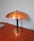 Large Bauhaus Style Copper Desk Lamp, 1950s, Image 1