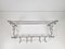 Vintage Art Deco Aluminum Coat Rack, Image 12