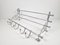 Vintage Art Deco Aluminum Coat Rack, Image 7