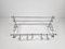 Vintage Art Deco Aluminum Coat Rack 9