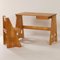 Desk and Chair by Gilbert Marklund for Furusnickarn AB, 1970s, Set of 2 3
