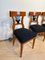 German Biedermeier Chairs in Cherry Veneer, 1830, Set of 4 5