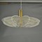 Mid-Century Modern Pendant Lamp in Acrylic Glass, Wire and Brass, 1970s 12