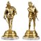 Sculptures en Bronze par Auguste Louis Lalouette, 1870, Set de 2 1