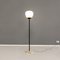 Italian Modern Floor Lamps in Brass, Glass and Metal, 1950s, Set of 2 10