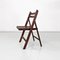 Italian Modern Folding Chairs in Teak, 1960s, Set of 3 4