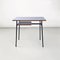 Italian Modern Blue Formica and Black Metal Desk, 1960s, Image 4